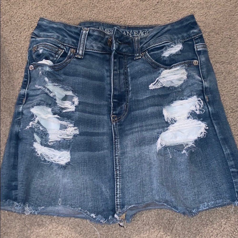 Jean skirt!